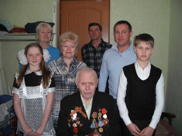 Вручение медали ко Дню снятия блокады