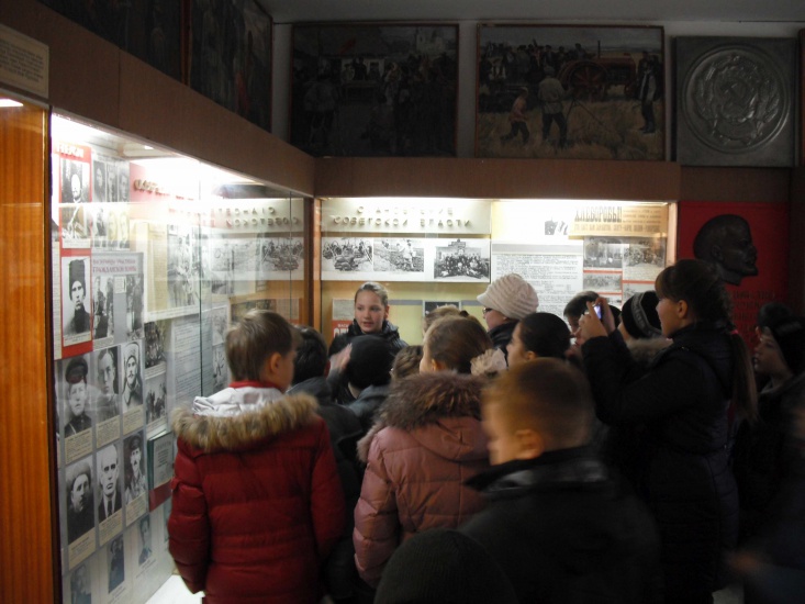Экскурсия по музею боевой славы