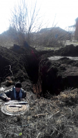 Подведение центрального водопровода по ул.Суворова от ул.Жилинского
